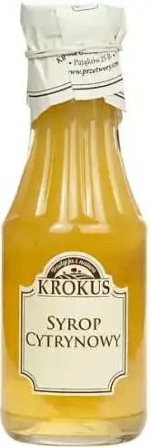 SYROP CYTRYNOWY BEZGLUTENOWY 375 g (300 ml)