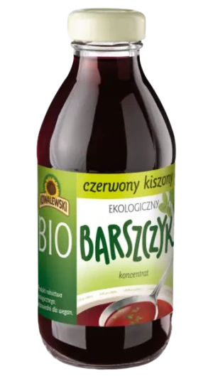 BARSZCZ CZERWONY KISZONY BEZGLUTENOWY KONCENTRAT BIO 320 ml