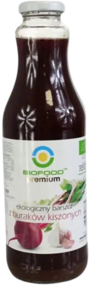 BARSZCZ Z BURAKÓW KISZONYCH BEZGLUTENOWY BIO 500 ml
