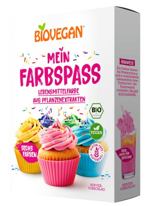 BARWNIKI SPOŻYWCZE W PROSZKU BIO (6 x 8 g) 48 g