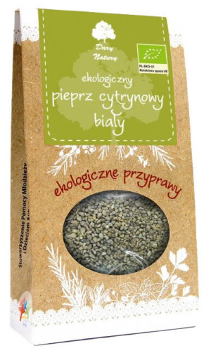 BIAŁY PIEPRZ CYTRYNOWY BIO 50 g