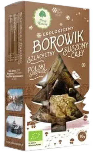 BOROWIK SUSZONY CAŁY BIO 70 g