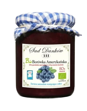 BORÓWKA AMERYKAŃSKA 80 % BIO 260 g