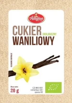 CUKIER WANILIOWY BIO 20 g