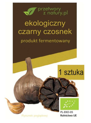 CZARNY CZOSNEK BEZGLUTENOWY BIO (1 szt.)