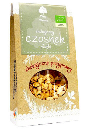 CZOSNEK W PŁATKACH BIO 50 g