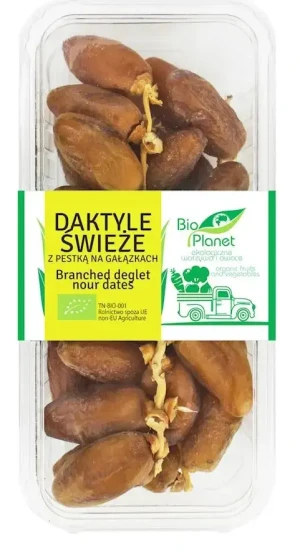 DAKTYLE ŚWIEŻE Z PESTKĄ (NA GAŁĄZKACH) BIO 250 g