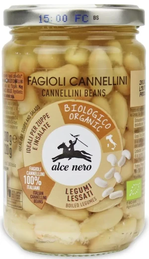 FASOLA CANNELLINI W ZALEWIE BIO 300 g (220 g)