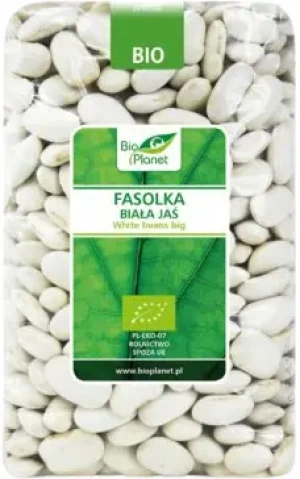 FASOLKA BIAŁA JAŚ BIO 1 kg