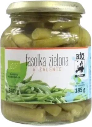 FASOLKA ZIELONA W ZALEWIE BIO 340 g (185 g)