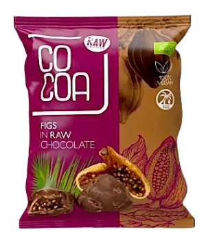 FIGI W SUROWEJ CZEKOLADZIE BIO 70 g