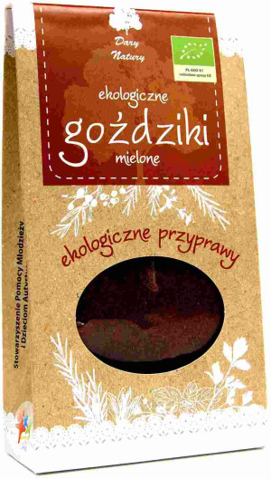 GOŹDZIKI MIELONE BIO 30 g