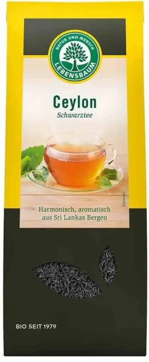 HERBATA CZARNA CEJLOŃSKA LIŚCIASTA BIO 75 g