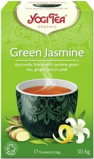 HERBATA ZIELONA JAŚMINOWA (GREEN JASMINE) BIO (17 x 1,8 g) 30,6 g
