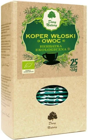HERBATKA Z OWOCU KOPRU WŁOSKIEGO BIO (25 x 2 g) 50 g