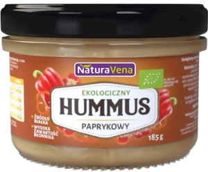 HUMMUS PAPRYKOWY BIO 185 g