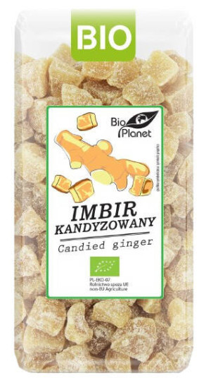IMBIR KANDYZOWANY BIO 400 g