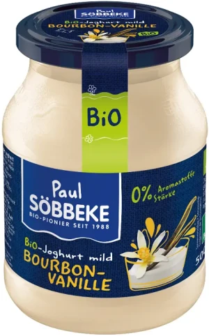 JOGURT WANILIOWY (3,8 % TŁUSZCZU W MLEKU) BIO 500 g