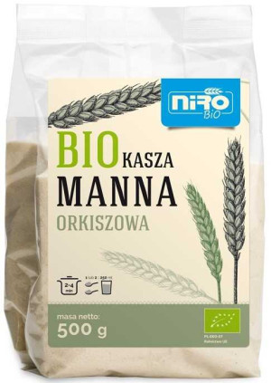 KASZA MANNA ORKISZOWA BIO 500 g