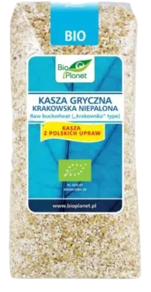 KASZA GRYCZANA KRAKOWSKA NIEPALONA BIO 500 g