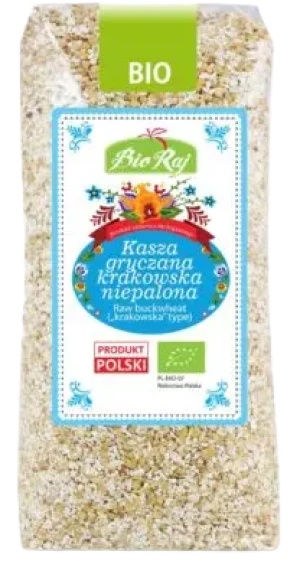 KASZA GRYCZANA KRAKOWSKA NIEPALONA BIO 500 g
