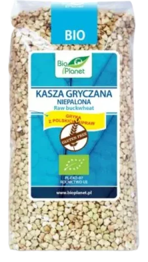 KASZA GRYCZANA NIEPALONA BEZGLUTENOWA BIO 500 g