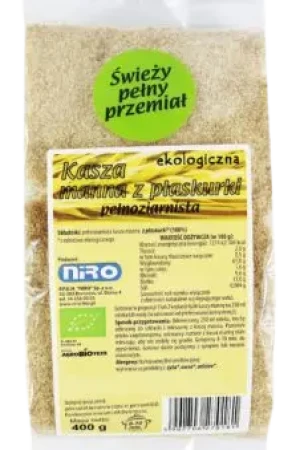 KASZA MANNA Z PŁASKURKI BIO 400 g