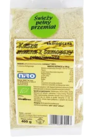 KASZA MANNA Z SAMOPSZY BIO 400 g