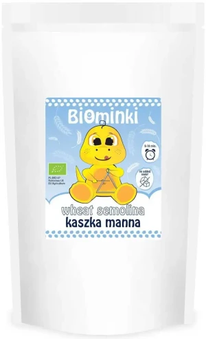 KASZKA MANNA PEŁNOZIARNISTA BIO 500 g