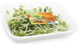 KIEŁKI SŁONECZNIKA ŚWIEŻE BIO ok. 50 g