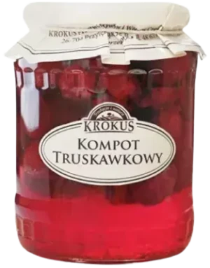 KOMPOT TRUSKAWKOWY 640 g (260 g)