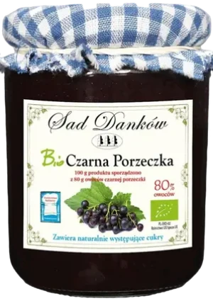 CZARNA PORZECZKA 80 % BIO 260 g