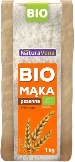 MĄKA PSZENNA TYP 500 BIO 1 kg