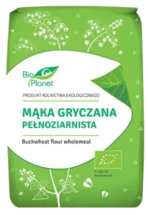 MĄKA GRYCZANA PEŁNOZIARNISTA BIO 1 kg