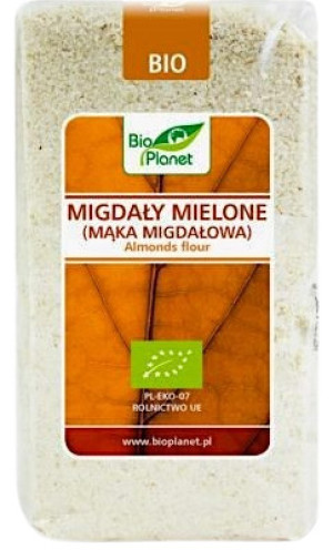 MIGDAŁY MIELONE (MĄKA MIGDAŁOWA) BIO 400 g