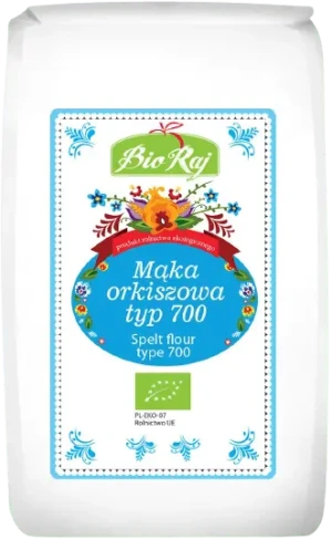 MĄKA ORKISZOWA TYP 700 BIO 500 g