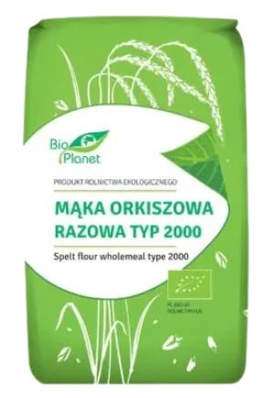 MĄKA ORKISZOWA RAZOWA TYP 2000 BIO 500 g