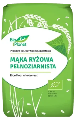 MĄKA RYŻOWA PEŁNOZIARNISTA BIO 500 g