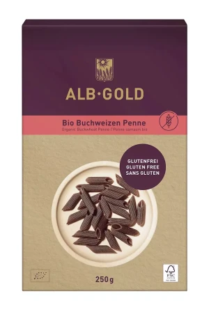 MAKARON GRYCZANY PENNE BEZGLUTENOWY BIO 250 g