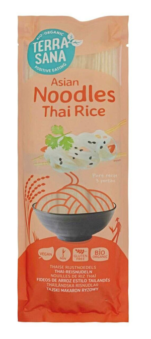 MAKARON TYPU NOODLE Z RYŻU BIAŁEGO BEZGLUTENOWY BIO 250 g