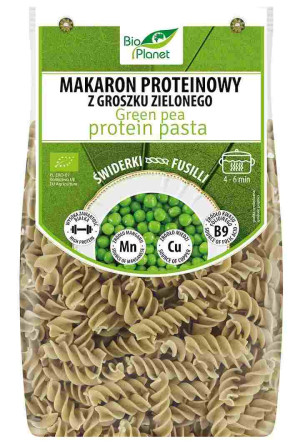 MAKARON Z GROSZKU ZIELONEGO ŚWIDERKI BIO 250 g