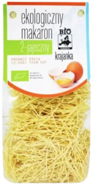 MAKARON 2-JAJECZNY KRAJANKA BIO 250 g