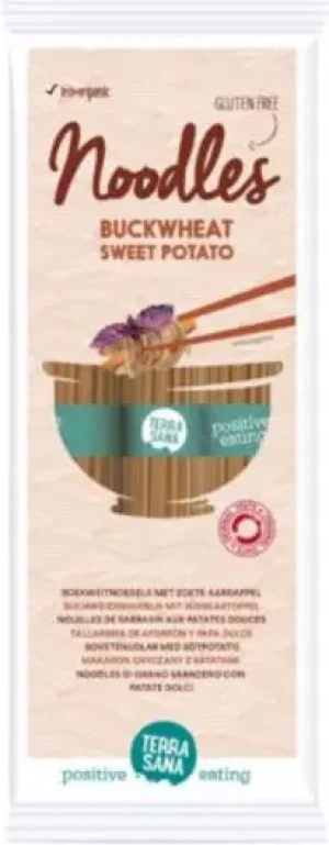 MAKARON GRYCZANY TYPU NOODLE Z BATATAMI BEZGLUTENOWY BIO 250 g