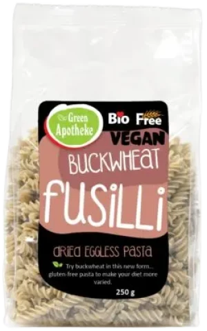 MAKARON GRYCZANY ŚWIDERKI FUSILLI BEZGLUTENOWY BIO 250 g