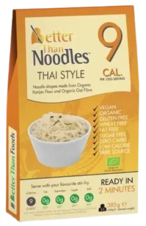 MAKARON KONJAC TYPU NOODLE THAI STYLE BEZGLUTENOWY BIO 385 g