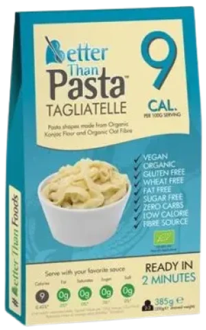 MAKARON KONJAC TYPU NOODLE TAGLIATELLE BEZGLUTENOWY BIO 385 g