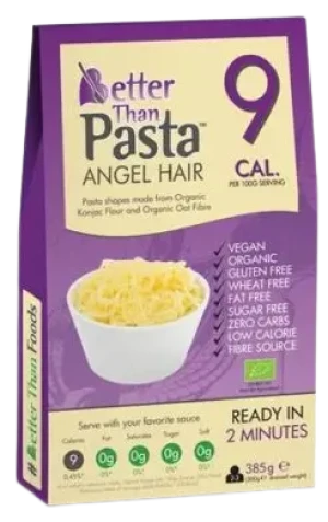 MAKARON KONJAC TYPU NOODLE ANGEL HAIR BEZGLUTENOWY BIO 385 g