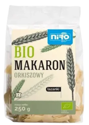 MAKARON ORKISZOWY ŁAZANKI BIO 250 g