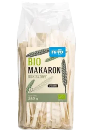 MAKARON ORKISZOWY WSTĄŻKI BIO 250 g