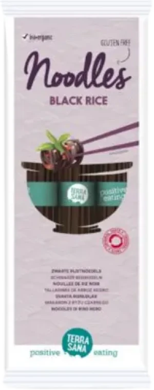 MAKARON RYŻOWY TYPU NOODLE Z RYŻEM BRĄZOWYM BEZGLUTENOWY BIO 250 g